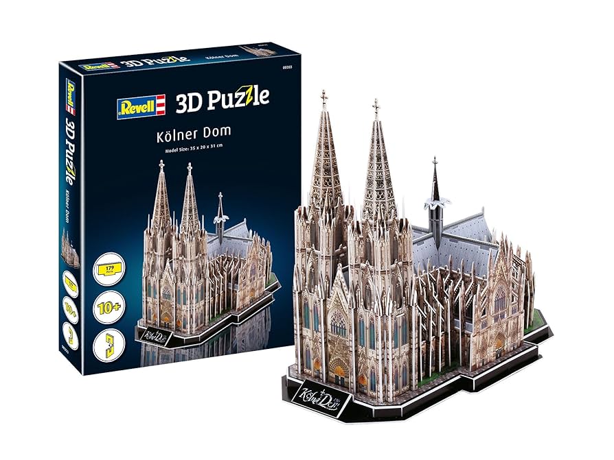 Amazon.co.jp: ドイツレベル 3Dパズル ケルン大聖堂