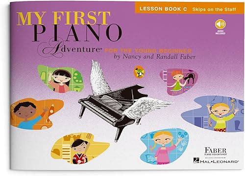 MY FIRST PIANO ADVENTURE - LESSON BOOK C PIANO +CD: Lesson Book C Skips on the Staff