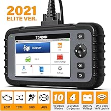 TOPDON obd2 diagnosegerät ArtiDiag500, Systemdiagnosen für Motor/Getriebe/ABS/SRS, volle obd2 Funktion, Free Software-Upgr...