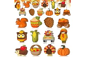 36 Pcs Thanksgiving Farmhouse Decor