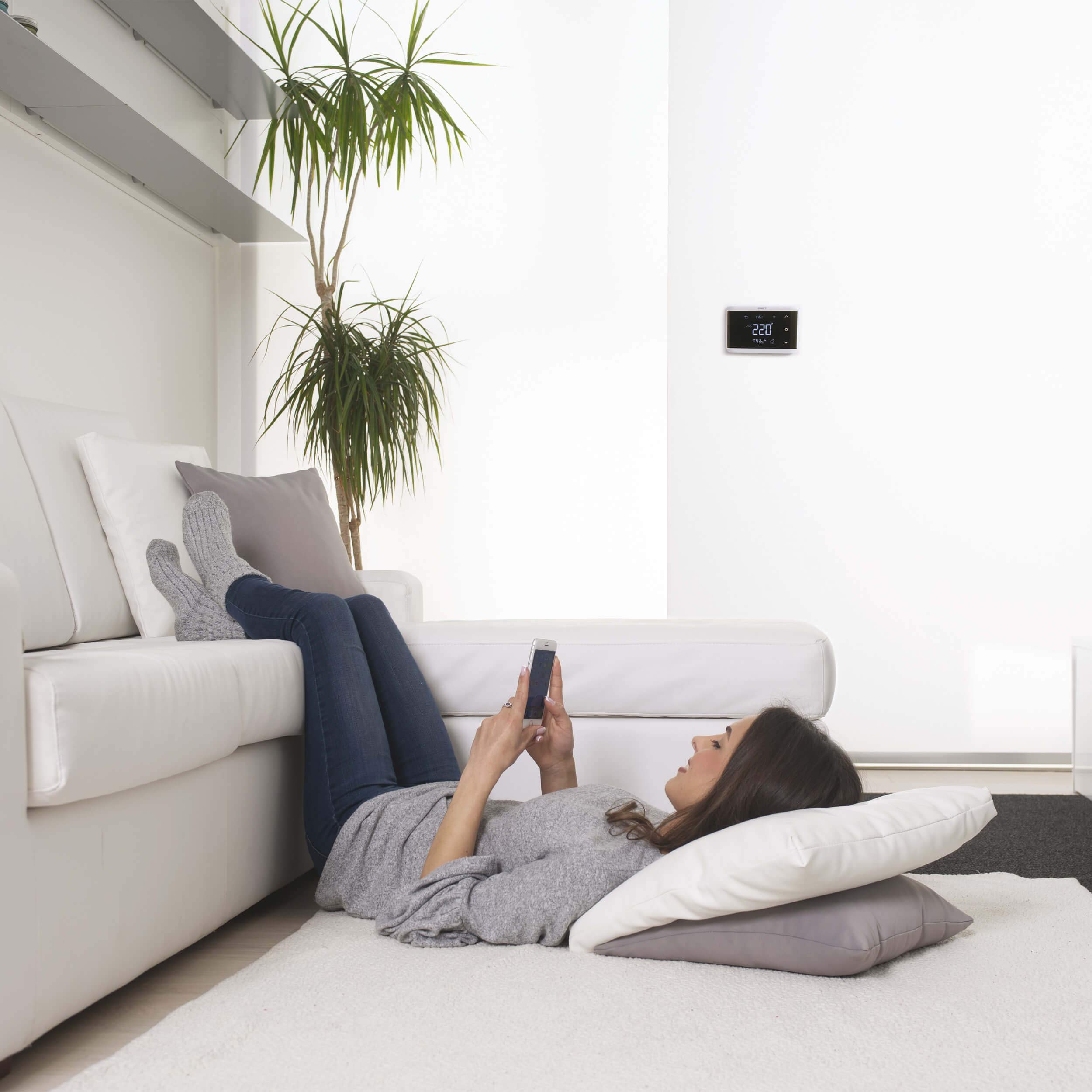 CAME 845AA-0100 TH/700 WH WIFI TERMOSTATO SMART TOUCH COLORE BIANCO