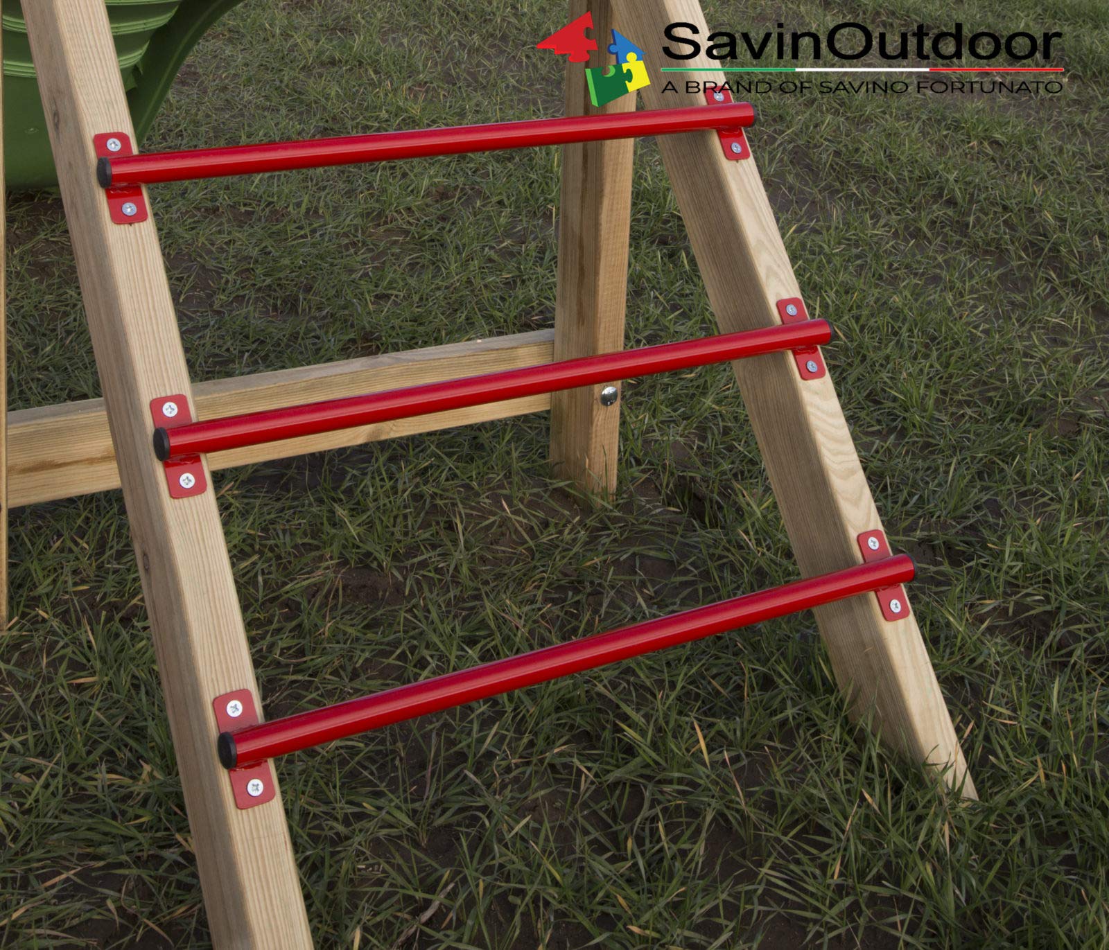 SavinOutdoor Scivolo con scaletta a pioli