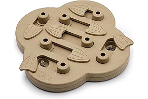 Outward Hound Nina Ottosson Dog Hide N Slide Level Two Intermediate Interactive Puzzle Dog Enricher