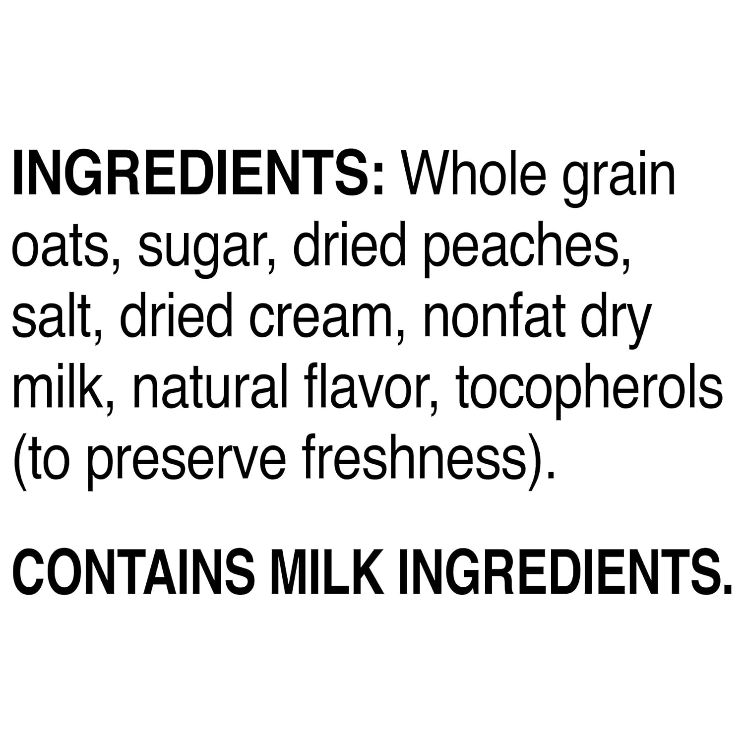 Quaker Instant Oatmeal, Peaches & Cream, Breakfast Cereal, 10 Packets Per Box