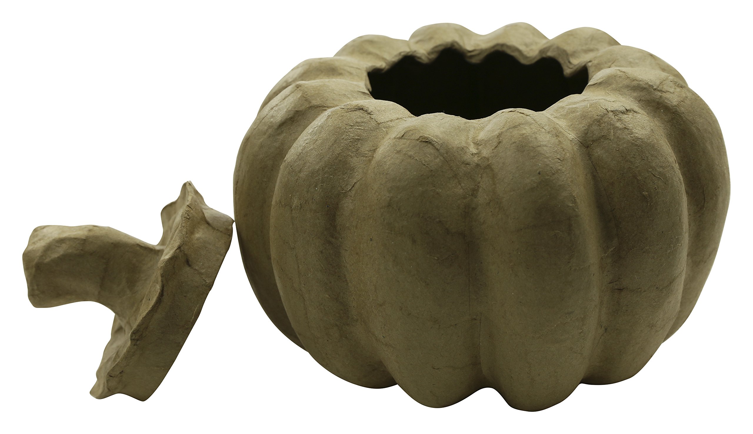 décopatch Mache Pumpkin, 15 x 15 x 13 cm, Brown