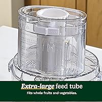 Vista 19 de Cuisinart Mini PREP Custom - Procesador de Alimentos, 2.63 tazas, color plateado Acero inoxidable