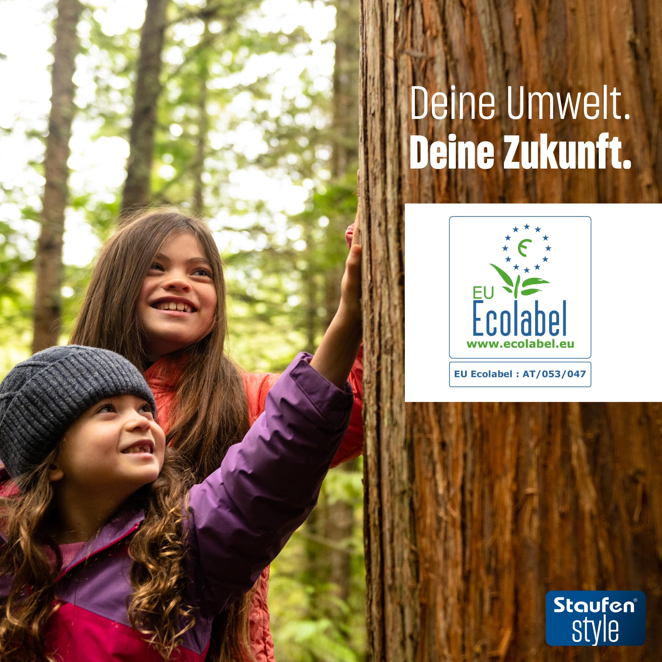 Staufen Style Schulheft - 10 Hefte je 16 Blatt, DIN A4, Lineatur 21 (9 mm liniert), 80 g/m² Papier (Packung mit 5)