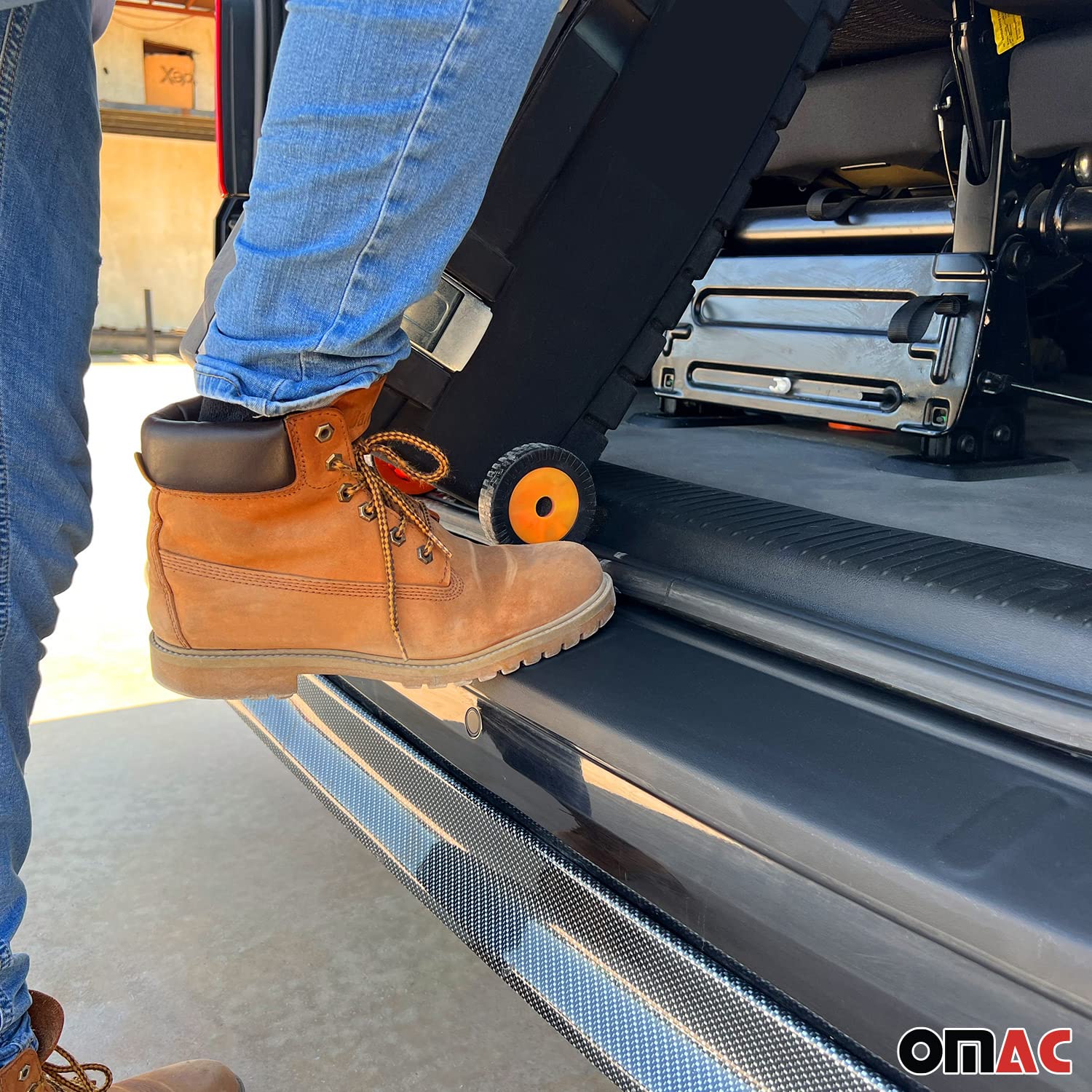 Rvs bumperbescherming Volkswagen caddy 2015-2020