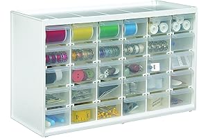 ArtBin 6830PC Store-In-Drawer Cabinets - Wall Mountable Art Cabinet Storage with 30...