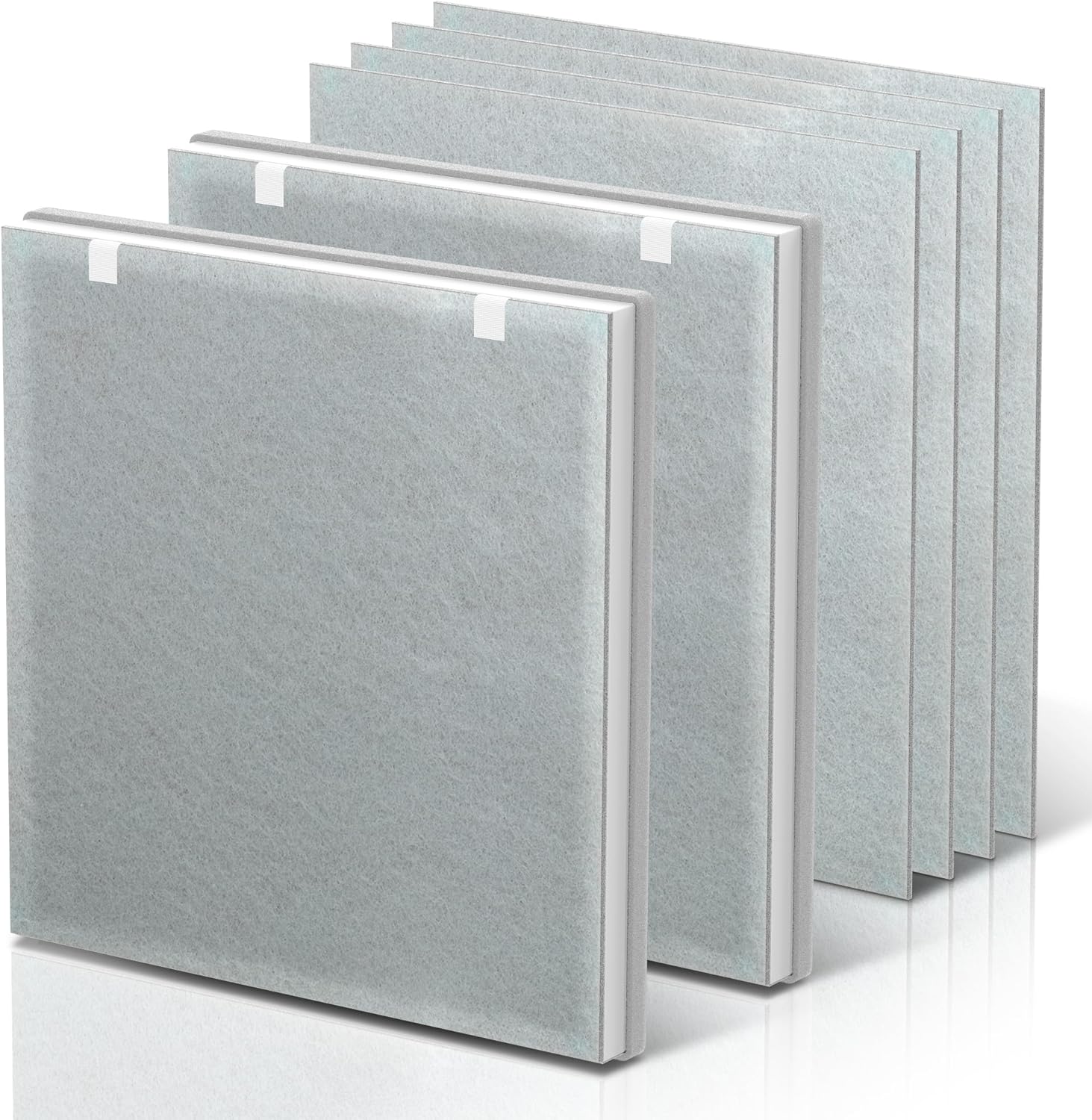 Vital 100 Replacement Filter Compatible with LEVOIT Vital 100 Air Purifi-er, 3-in-1 True HEPA Filter and Activated Carbon Filter with 4 pcs Extra Pre-Filters, Replace Part # Vital 100-RF