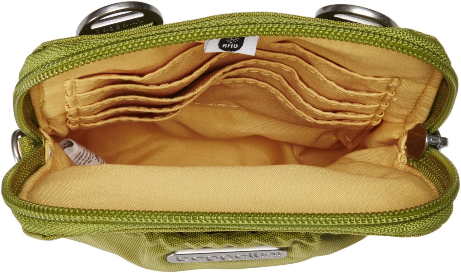 Baggallini Bryant Rfid Smartphone Pouch, Cactus, One Size