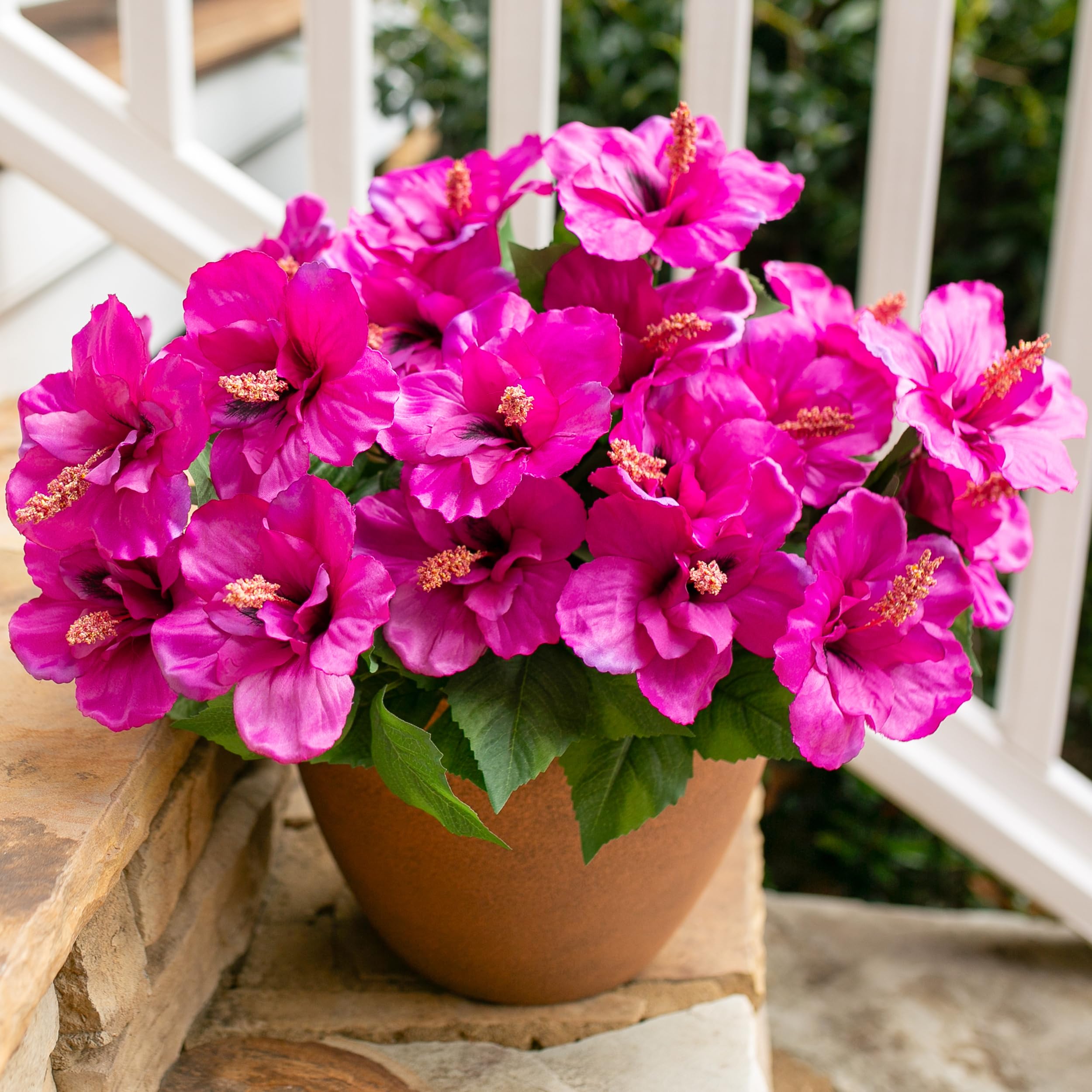 HyeFlora Artificial Hibiscus 4-Bundle