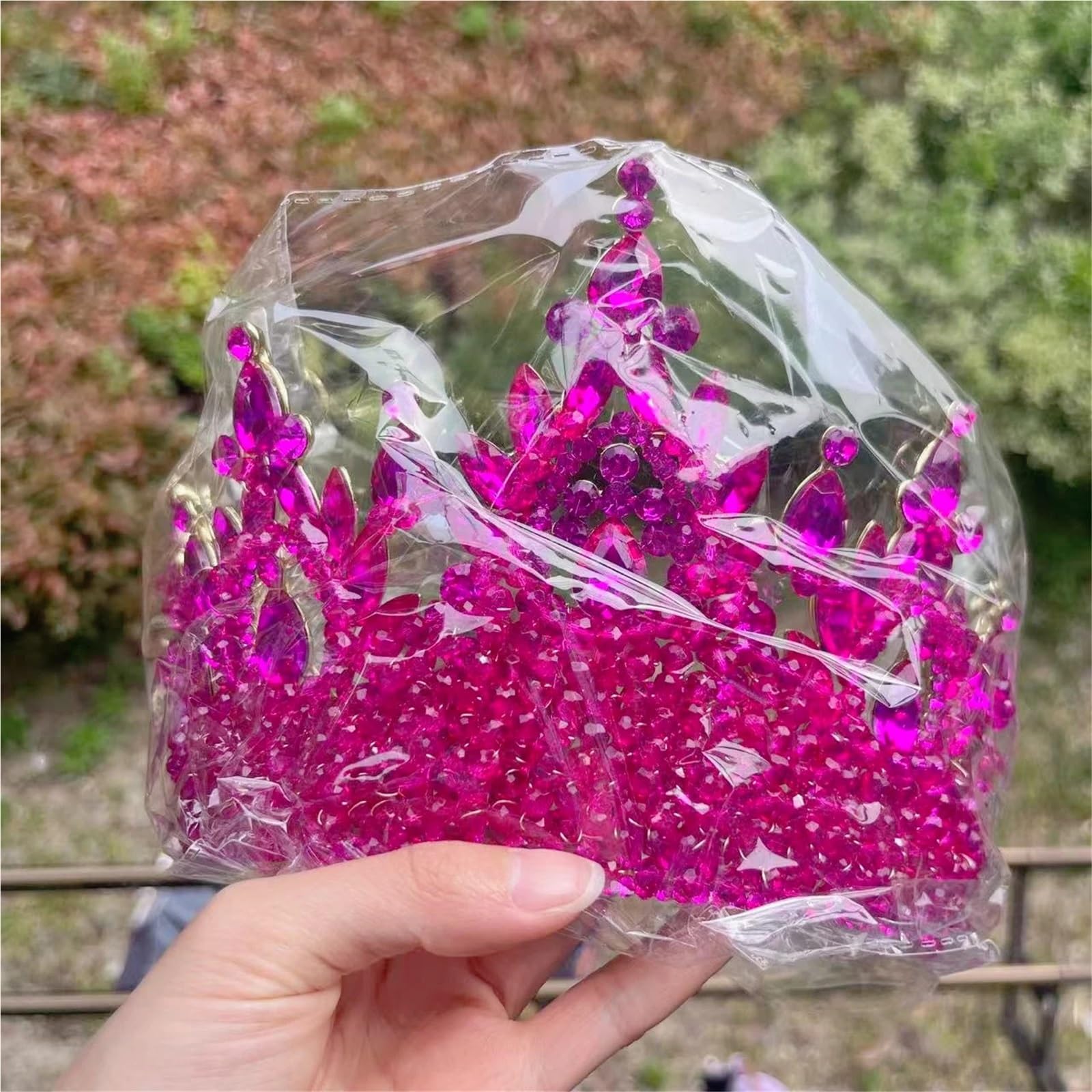 Tiara de boda cristal Para Fiestas Y Reuniones