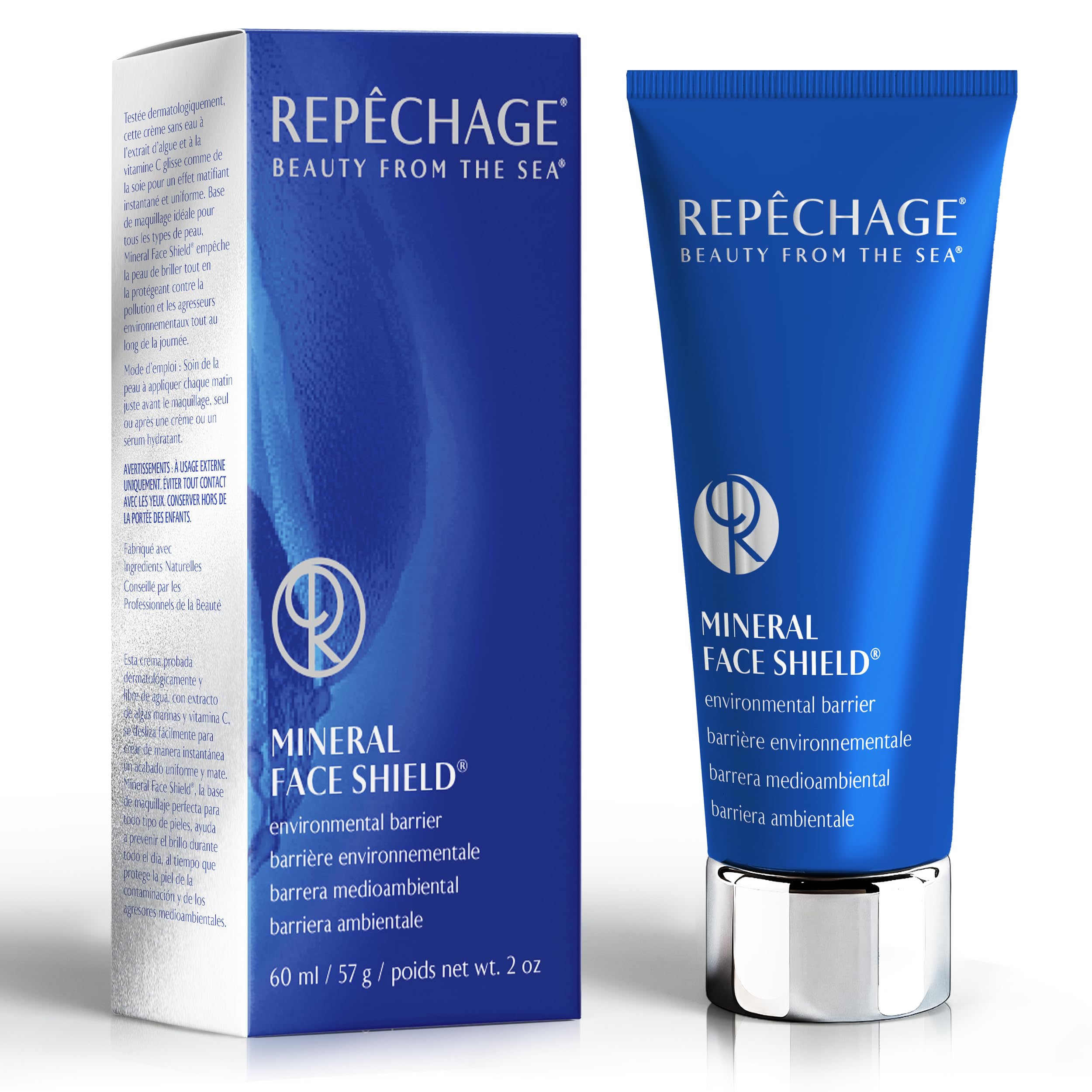 Repechage Vitamin C Makeup Primer for All Skin Types. Mineral Face Sheild Protect your Skin From Pollution & Environmental Aggressors 60ml.