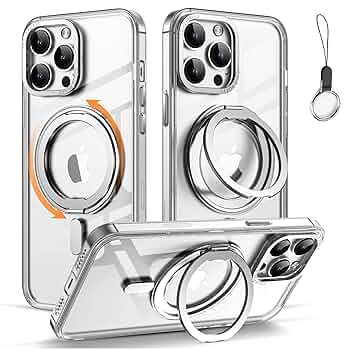 Amazon.co.jp: ONEFAV 【360 Degree 回転MagSafeリング