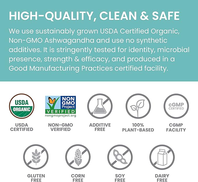 Adding Himalaya Organic Ashwagandha Powder to your daily routine can help support your body's natural stress response, improve energy levels, and promote overall vitality. Simply mix it into your favorite beverages or recipes for an easy and convenient way to incorporate this powerful adaptogen into your diet. Description by ChatGPT.