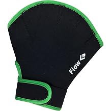 Flow Swimming Resistance Gloves - Webbed Gloves for Water Aerobics, Aquatic Fitness, and Swim Training