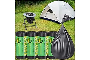 120 Portable Camping Toilet Bags: 5-gallon Bucket Liners for Waste Disposal