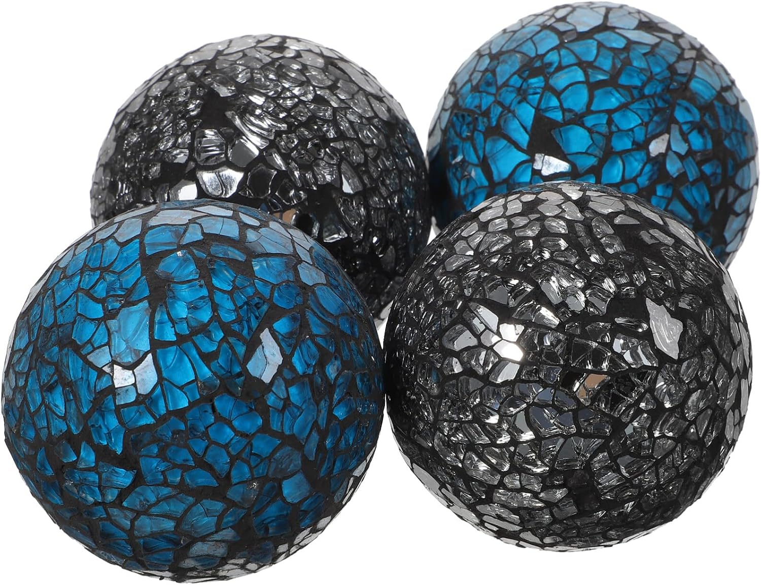 Alipis Marble Home Decoration Mosaic Decorative Balls Sphere Decors for Living Room