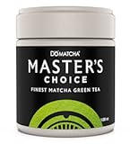 Master's Choice Green Tea Matcha Powder, Natural Source of Antioxidants, Caffeine, and L-Theanine, Promotes Focus and Relaxation, 25 Servings (1 oz)