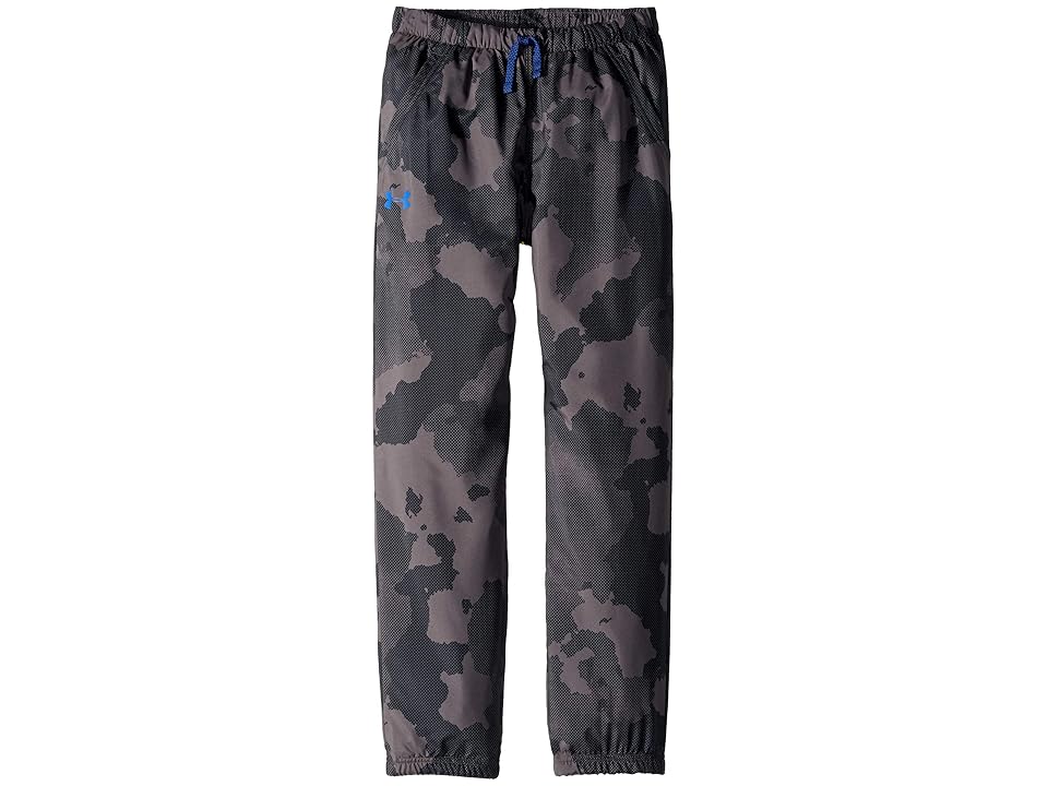 

Under Armour Kids Phenom Printed Pants (Big Kids) (Charcoal/Royal) Boy's Casual Pants, Blue