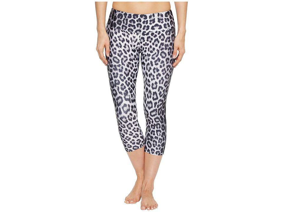 

Onzie Capri Pants (Black/White Leopard) Women's Casual Pants, Multi