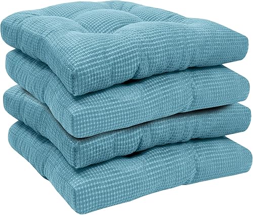 Miniatura 10 de Sweet Home Collection - Cojín de espuma de memoria triturada para silla (con parte trasera de goma antideslizante)