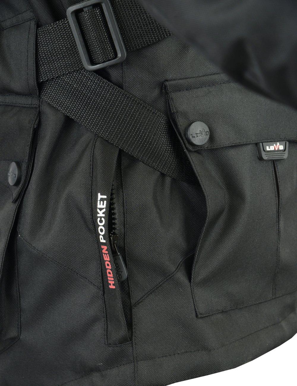 LOVO - Chaqueta Moto Mujer 4 Estaciones 3/4 - Cazadora Moto Mujer Longitud 3/4 Alta Protección - Chaqueta Moto Verano e Invierno Impermeable y Transpirable - Ropa Moto Mujer para Todas las Estaciones