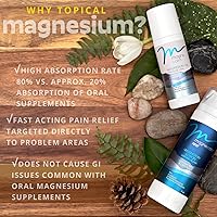 Vista 6 de MagneCalm Sal de baño de magnesio 2.2 lb