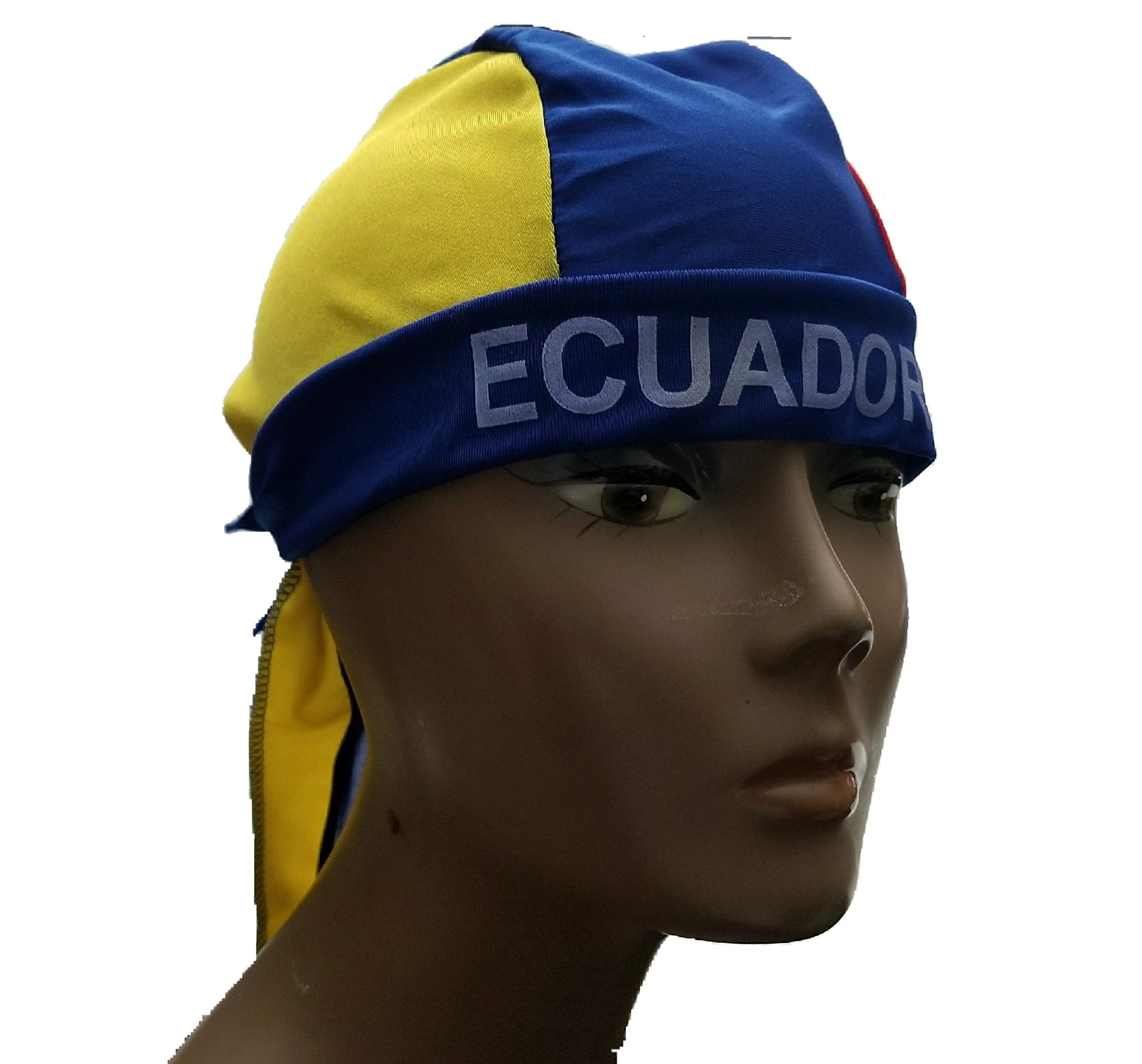Buy Ecuador Ecuadorian Flag Durag Bandana White Headband Head Wrap Dorag Biker Scarf Cap Online At Desertcart Luxembourg