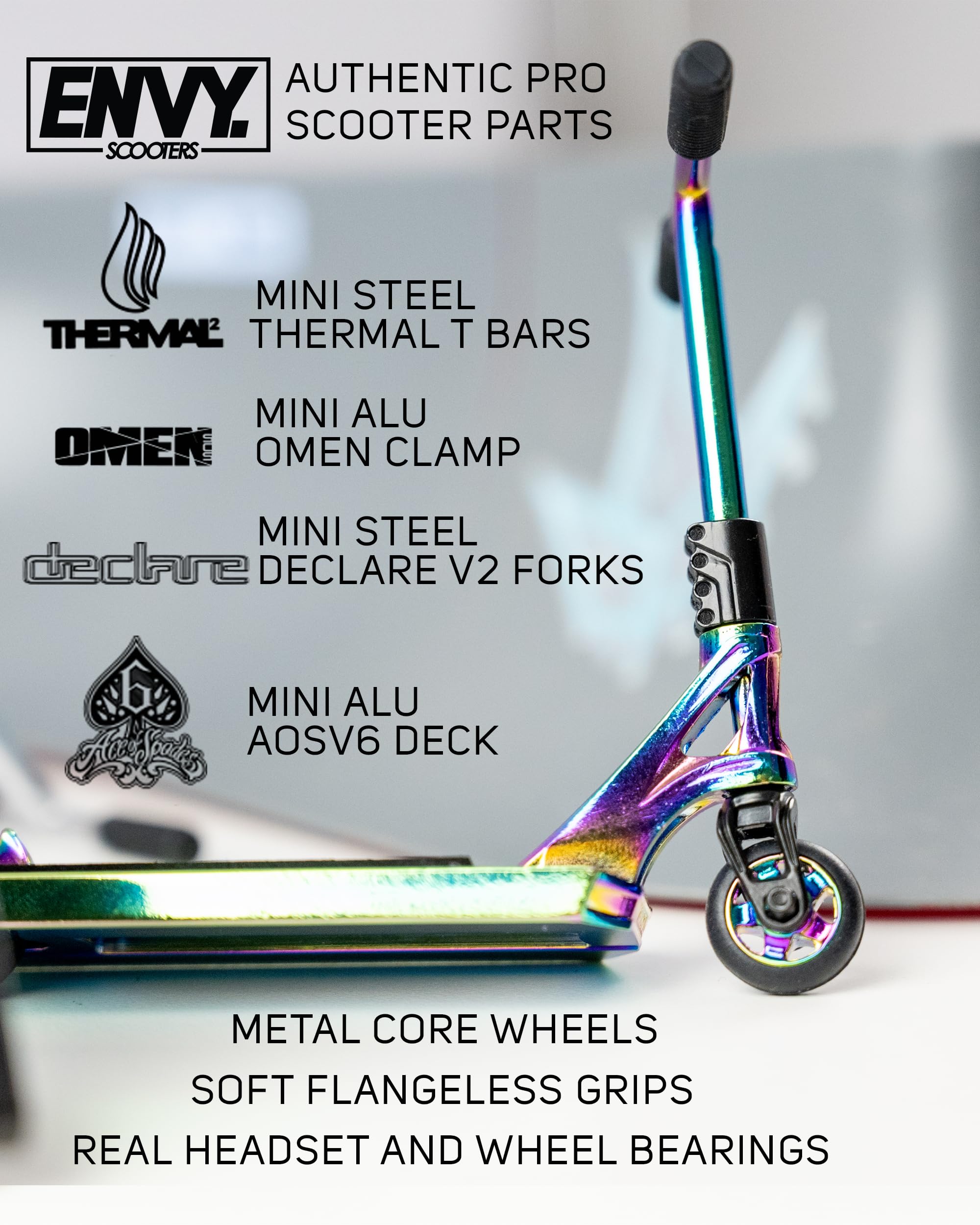 Amazon.co.jp: Envy Scooters Pro フィンガースクーター | AOSV6 Squad