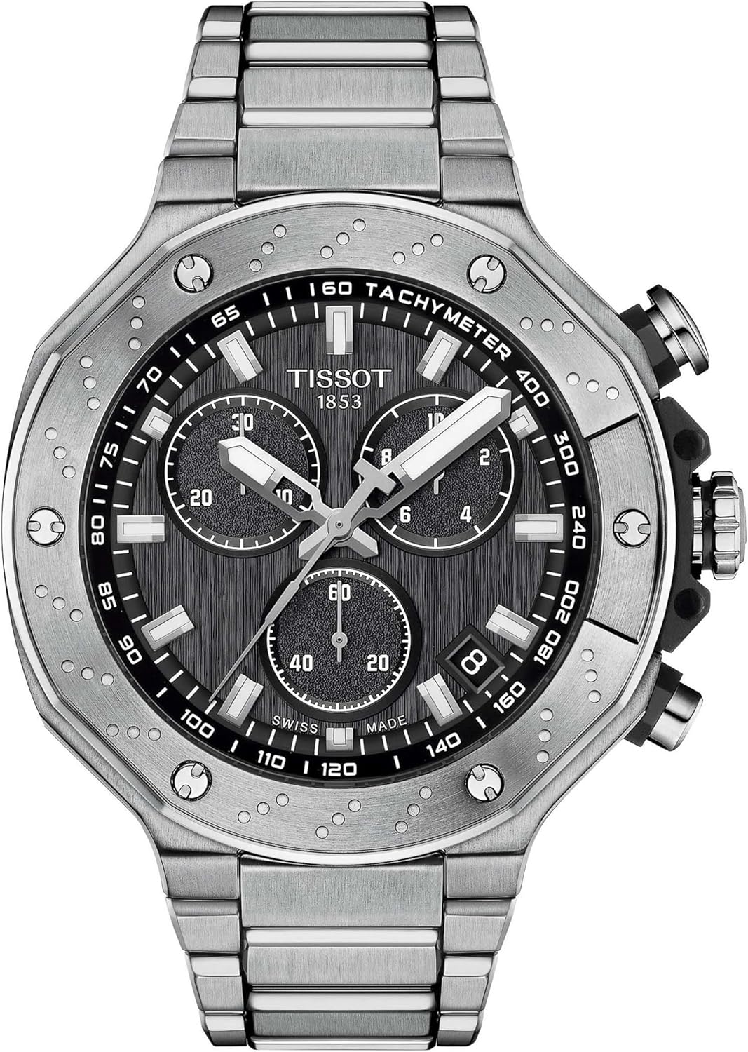 Tissot Mens Tissot T-Race Chronograph 316L Stainless Steel