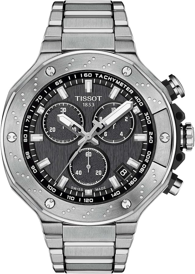 Amazon.com: Tissot Mens T-Race Chronograph 316L Stainless Steel