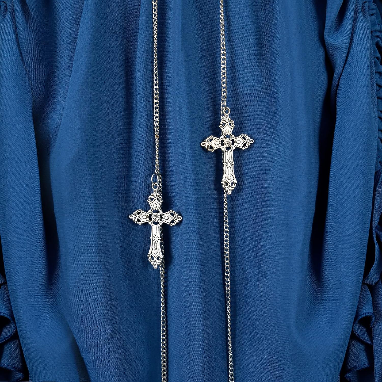 Women's Steampunk Dress Renaissance Victorian Costume Women Gothic High Low Dresses - Image 5