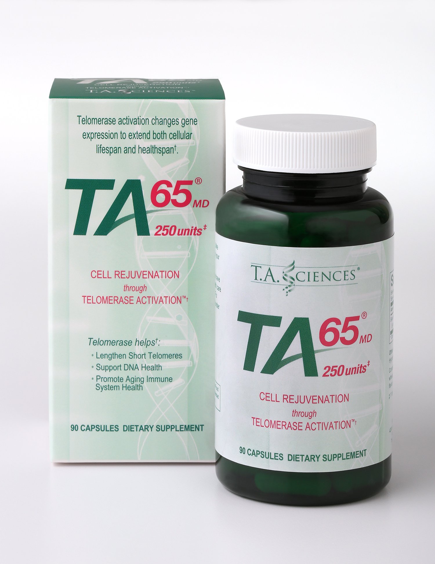 テロメア テロメアサイエンス TA65MD Amazon | TA 65 MD 250 UNITS 90 caps by TA Sciences テロメア