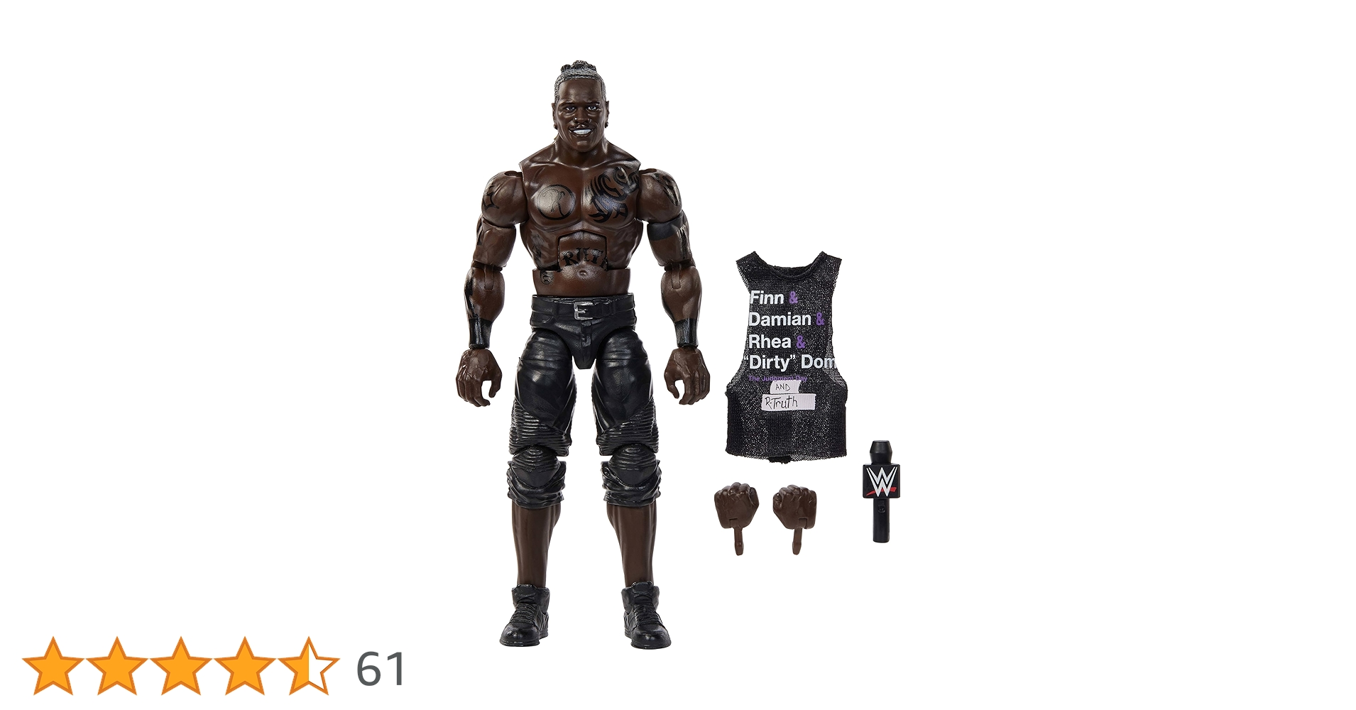 Buy WWE Elite R-Truth 15cm Collectible Action Figure with
