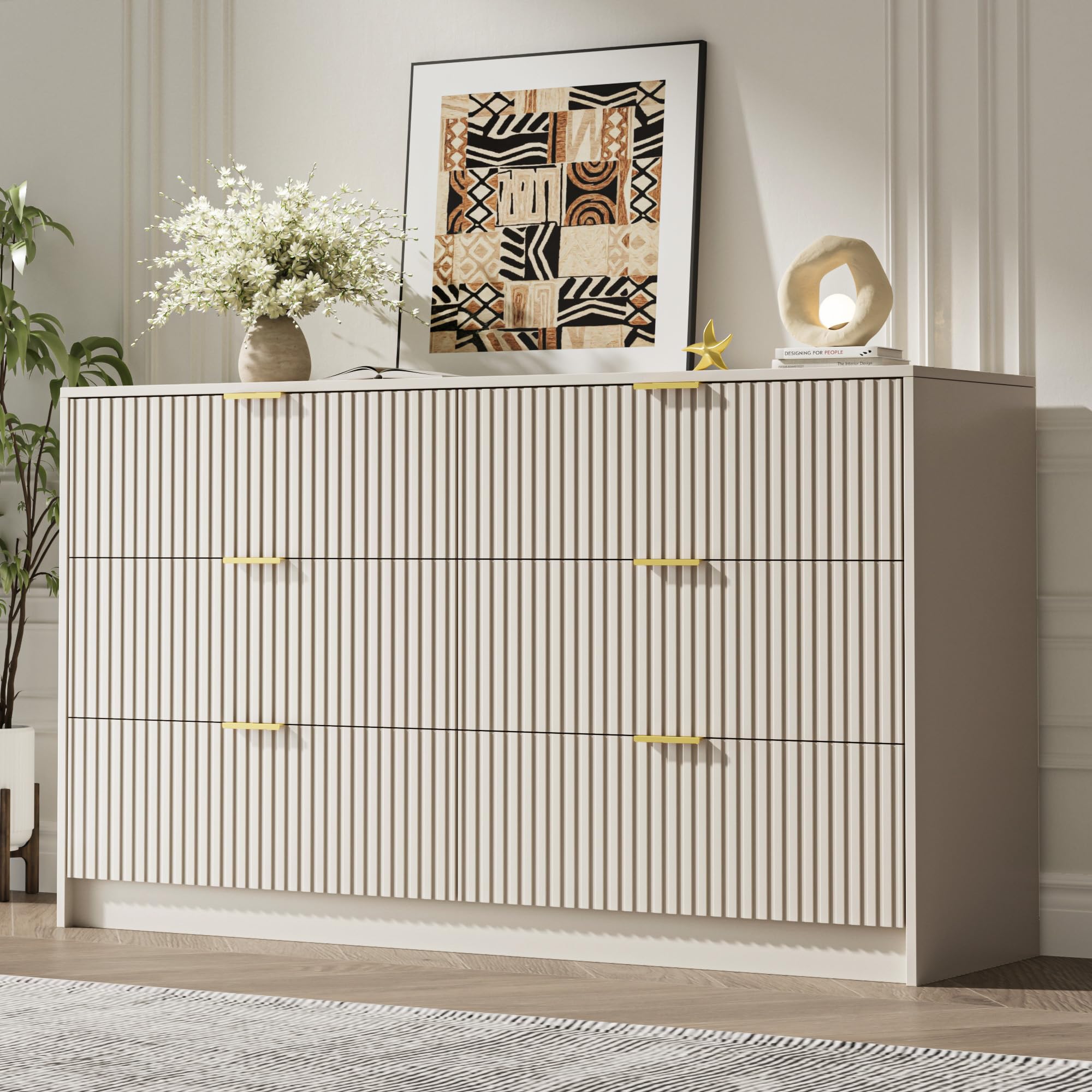 MAISONARIA 6 Drawer Dresser