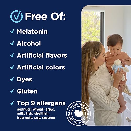 Miniatura 6 de Mommys Bliss Gotas orgánicas para la hora de dormir del bebé  apoyo de inmunidad nocturna promueve la noche reparadora sin melatonina edad 4 meses