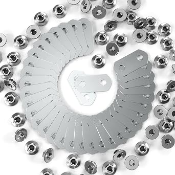 Hybrid Battery Copper Bus Bars & SS Nuts Hardware, for 34 NiMH Modules
