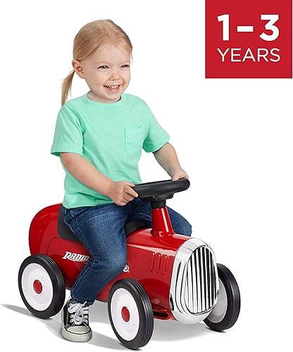 Miniatura 8 de Radio Flyer Little Red Roadster, juguete para niños pequeños, edades 1-3, 24 pulgadas de longitud