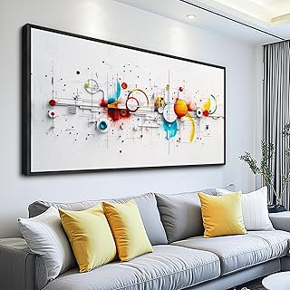 ZUITINGHUA Large Abstract Wall Art For Living Room Canvas Wall Decor For...