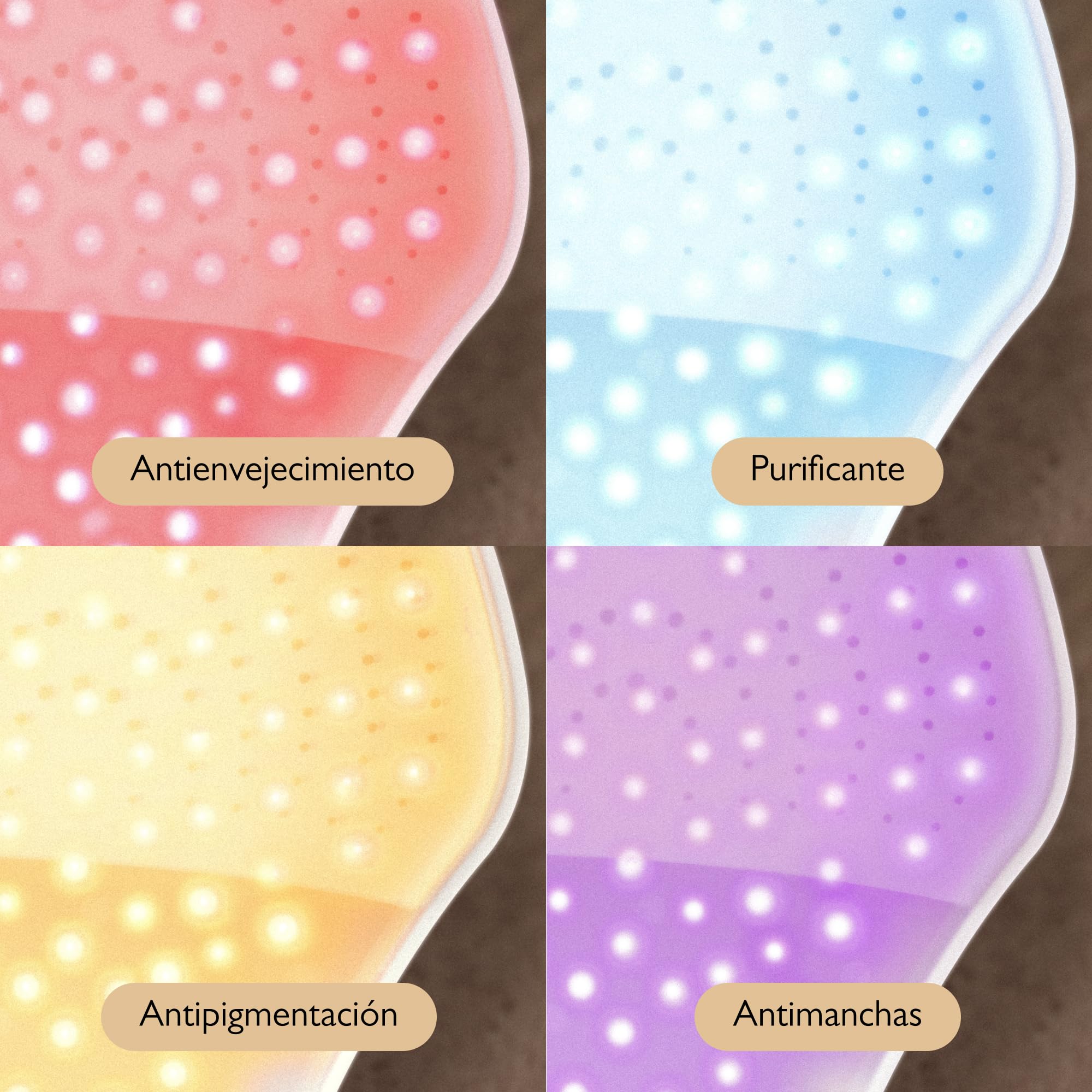 Silk'n Máscara LED para manos I LED Hand Mask I Terapia de luz para rejuvenecimiento y cuidado de la piel de manos I Blanco