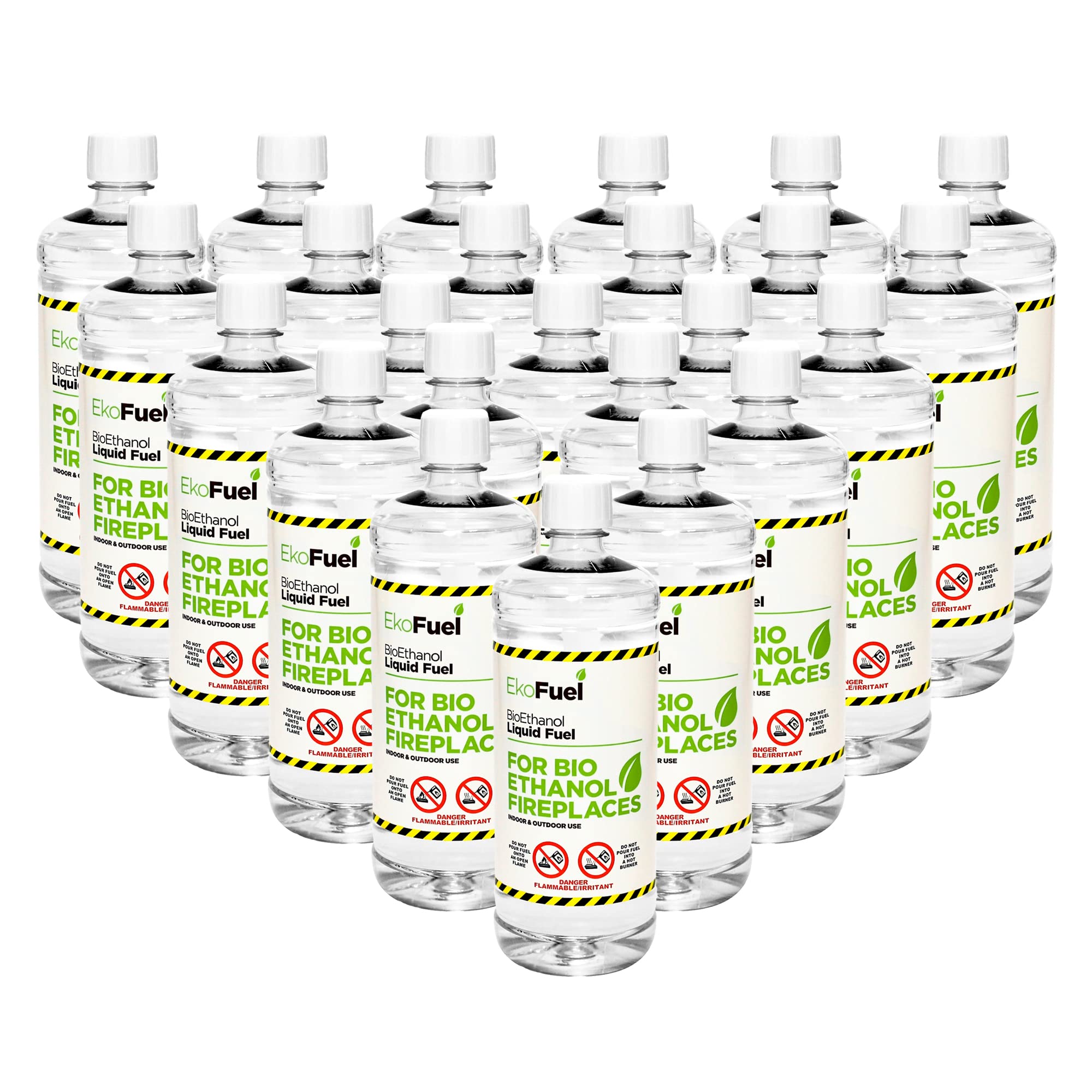 EKOFUEL Premium Bioethanol Fuel Bio Ethanol Liquid Fuel for Fires