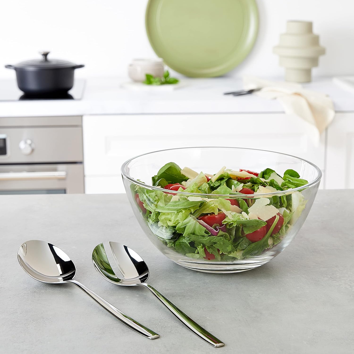 WMF Taverno Salad Set, Stainless Steel, 24 x 24 x 16 cm : Amazon.co.uk:  Home & Kitchen