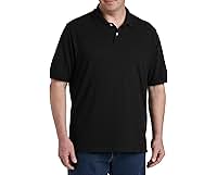 DXL Big and Tall Essentials Pique Mesh Short-Sleeve Polo Shirt
