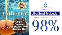 Vista 6 de [Bebida Fucoidan de peso molecular ultra bajo] Hecho en Japón Jugo Mozuku de algas marrones 60.9 fl oz (63.35 fl oz) (sin azúcar)