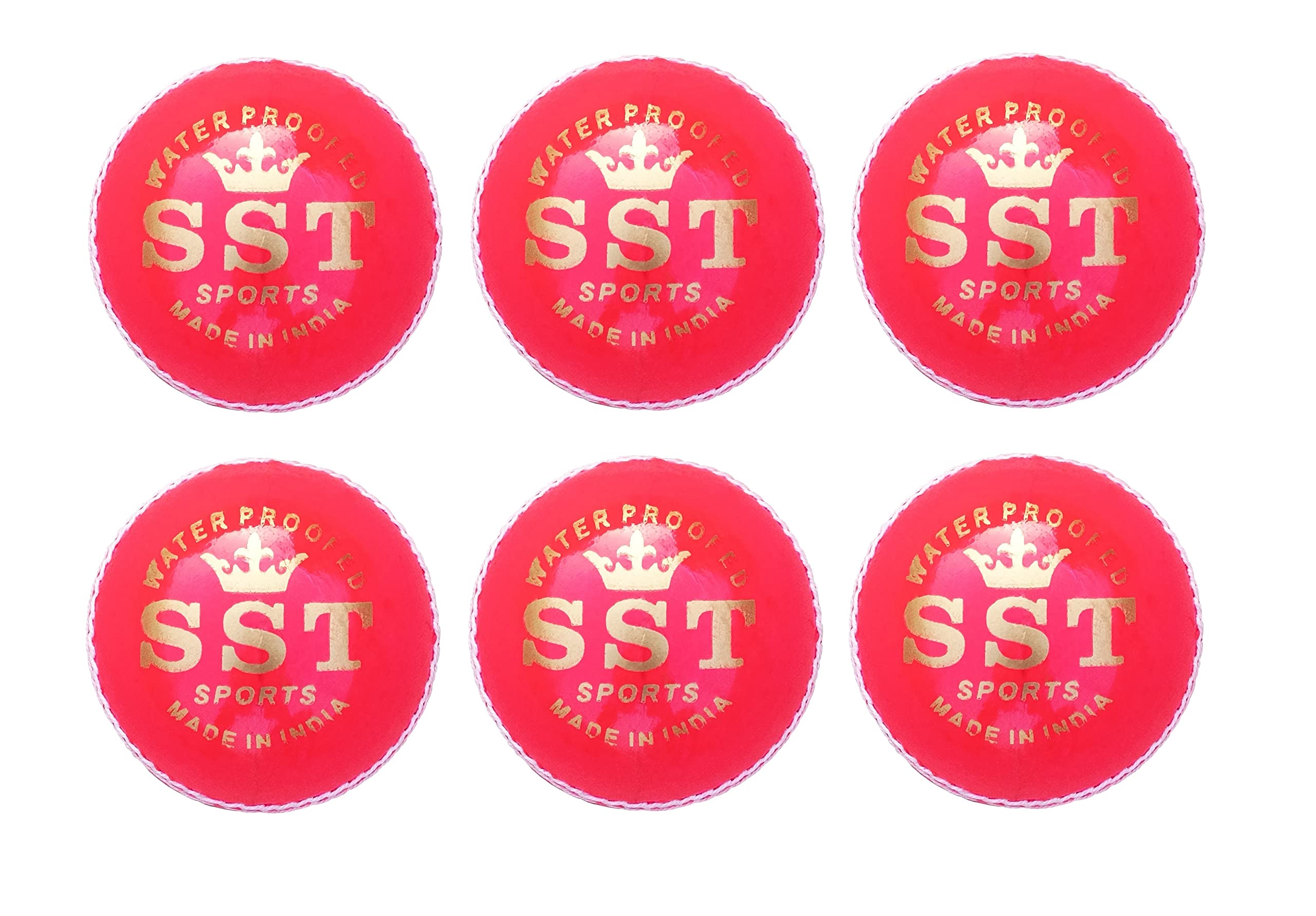 Leather Cricket Balls, Pack of 6, Pink, Best ODI, T20 & Test Matches, Cricket Academies, Club Tournaments, School Tournaments, 4 Piece, Genuine 50 Overs Cricket Balls (B0B75HPMVL) Amazon Price History, Amazon Price Tracker