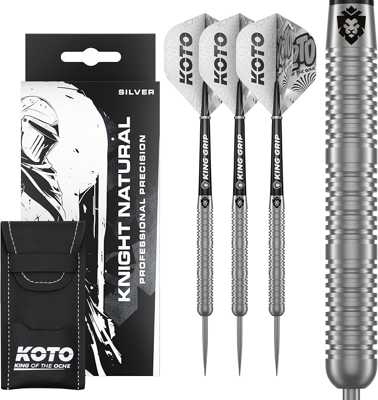 KOTO Imperial Dart Nyilak 21g Fekete 80% Tungsten Profi Dartpfeil Szett 3 Barrel 3 Flight 3 Shaft Kiegészítővel
