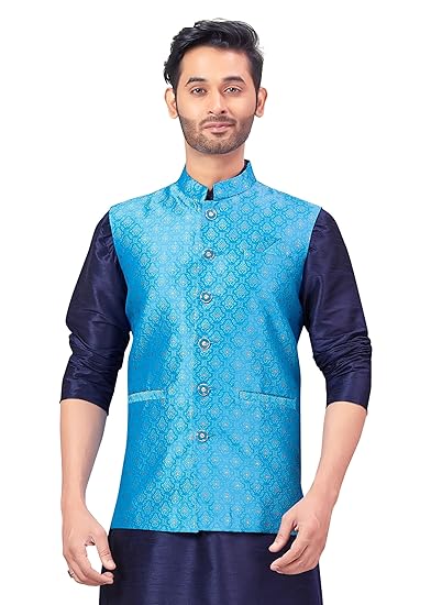 Men's Brocade Nehru Jacket/Waist Coat (518)