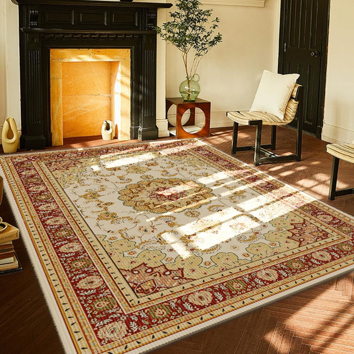 ペルシャ絨毯風　ラグ　カーペット　ヴィンテージ 爆買 ペルシャ柄 ラグ カーペット 2畳 3畳 ヴィンテージ風 ラグマット